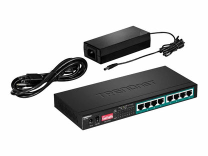 TRENDnet TPE LG80 Switch 8-porte Gigabit PoE+ – billede 2