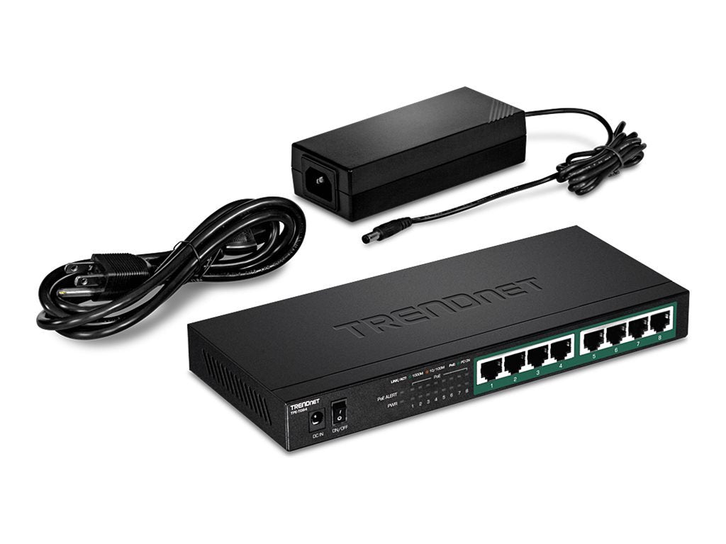 TRENDnet TPE LG84 Switch 8-porte Gigabit PoE+ – billede 2
