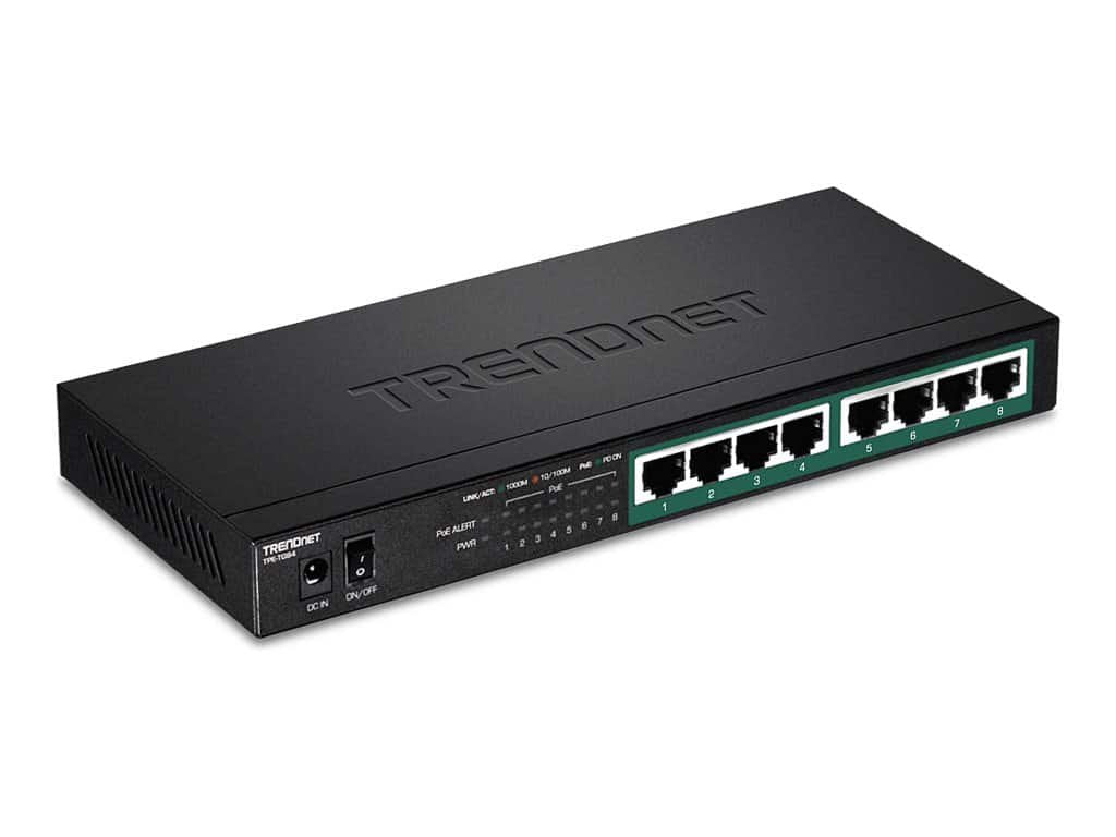 TRENDnet TPE-LG84 8-port Gigabit PoE+ switch