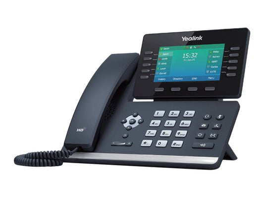 Yealink SIP-T54W VoIP-telefon med Bluetooth og Wi-Fi