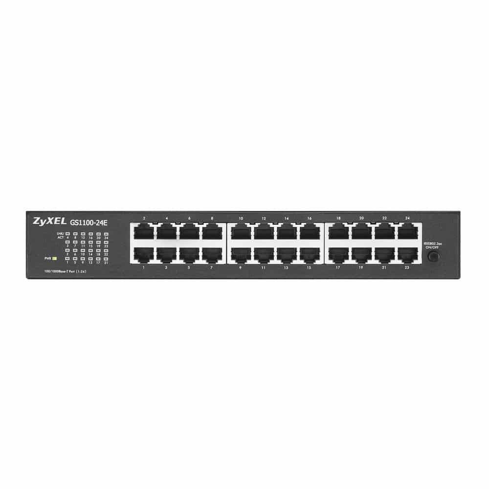 Zyxel GS1100-24E 24 Ports Gigabit Switch – billede 2