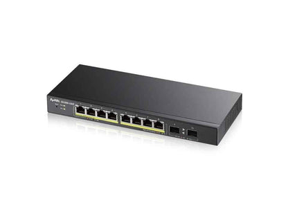 Zyxel GS1900-10HP 8-port Gigabit PoE+ switch