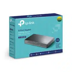 TP-LINK TL-SG1008P 8-port Gigabit Switch med 4 x PoE+ 9