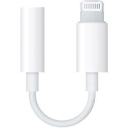Apple Lightning til 3,5 mm jack-mellemstik til hovedtelefoner 9