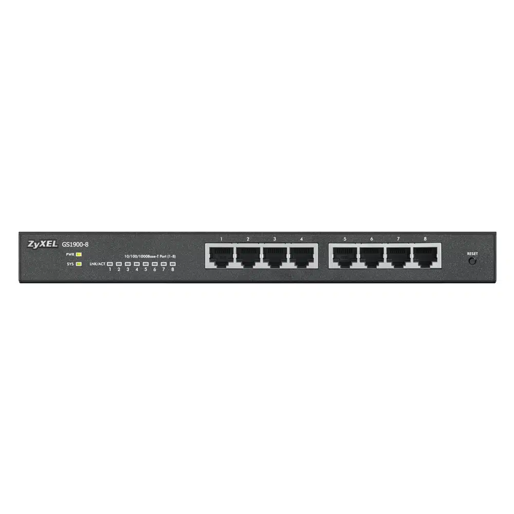 Zyxel GS1900-8 Switch 8-porte Gigabit 6