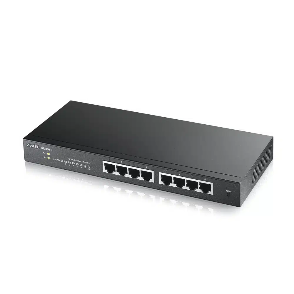 Zyxel GS1900-8 Switch 8-porte Gigabit 3