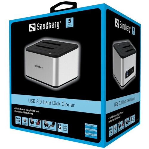 Sandberg USB 3.0 Hard Disk Cloner 2