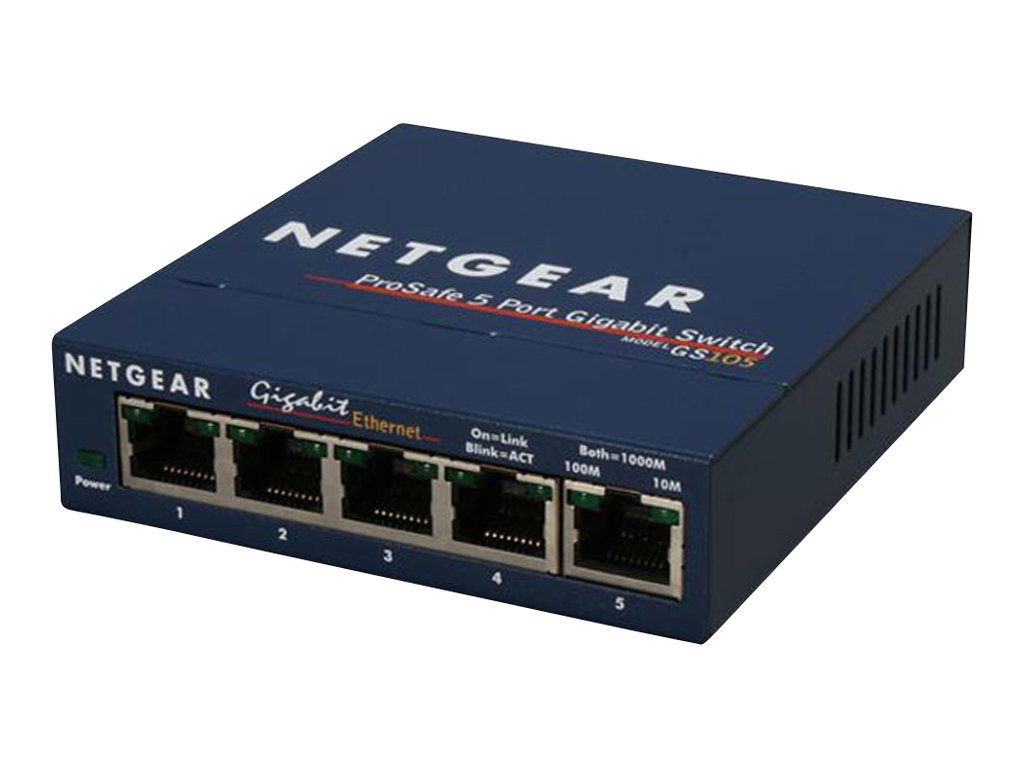 Billede af NETGEAR ProSafe GS105 5-port Gigabit Switch