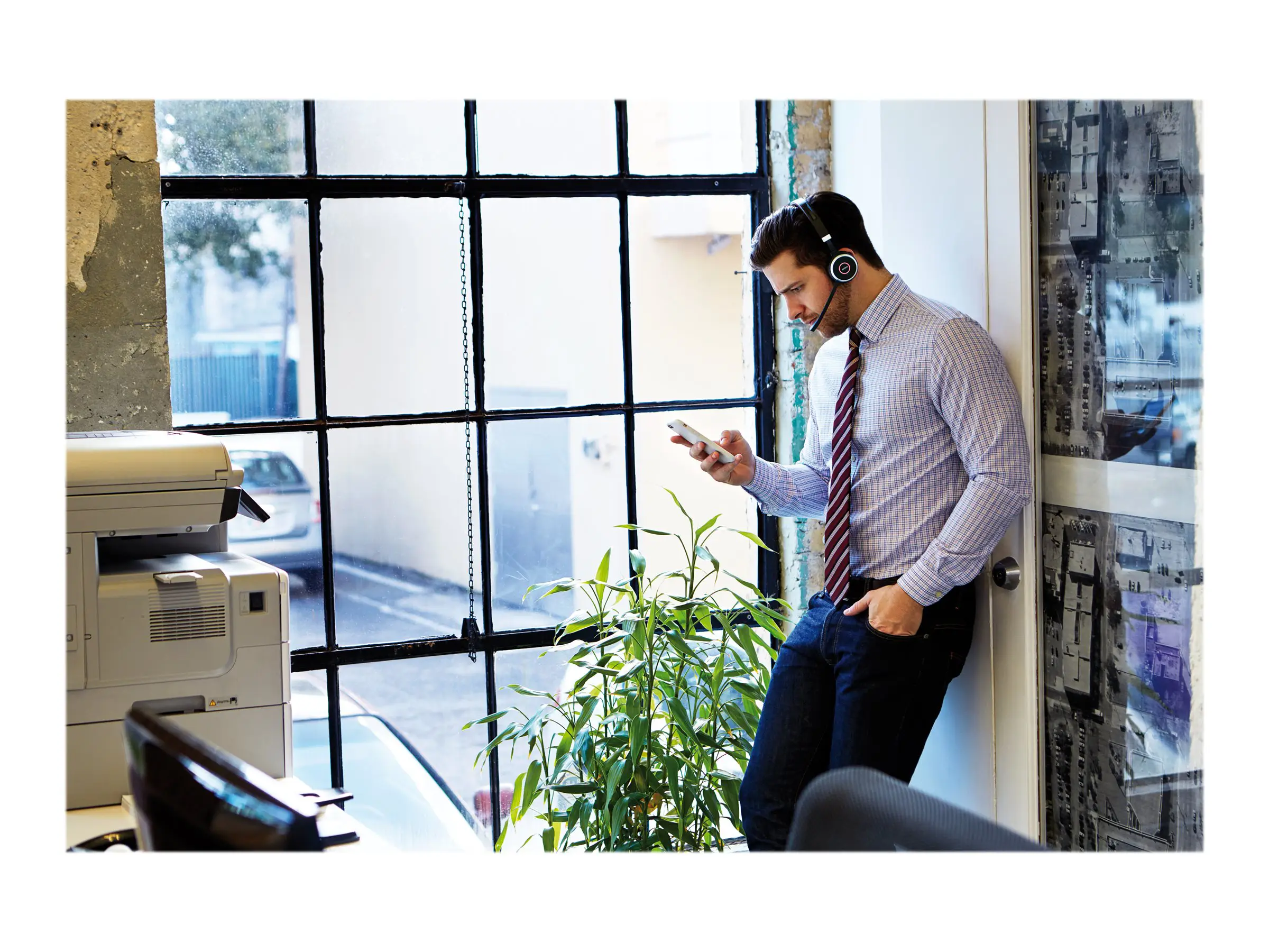 Jabra Evolve 65 UC mono Trådløs Headset 10