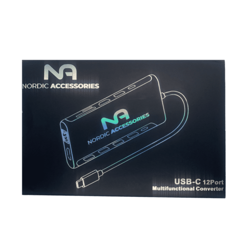 Nordic Accessories 12-in-1 USB-C hub - Dockingstation 7