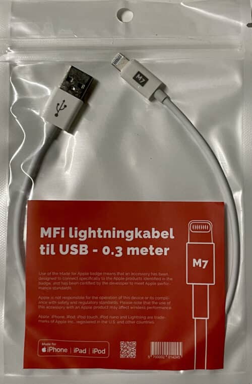 USB - Lightning kabel - M7 2