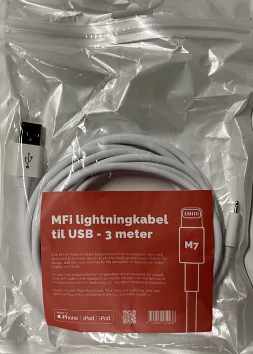 USB - Lightning kabel - M7 4