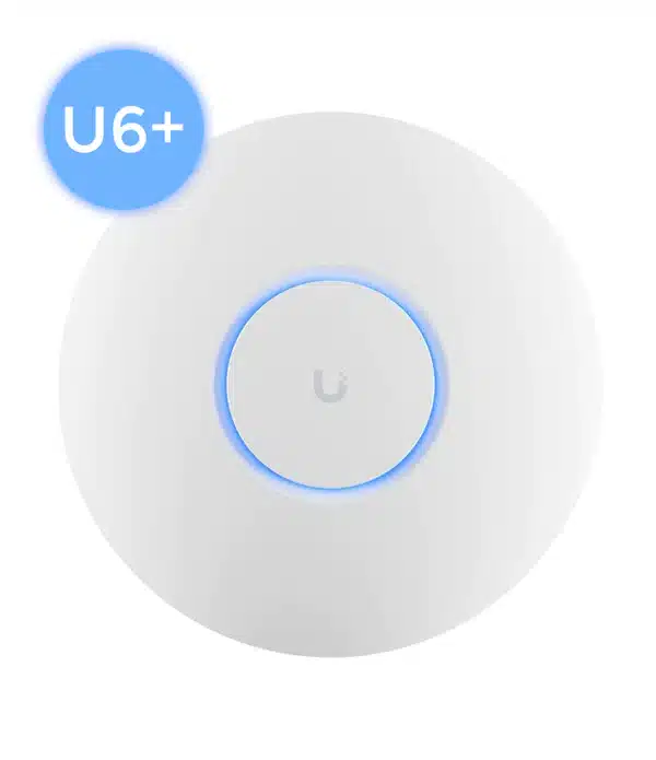 Se Ubiquiti UniFi U6+ Access Point hos COMTEK.DK
