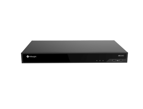 0020574 milesight nvr 8 kanals 8 x poe 2 x 35 sata 19 rack 230v io