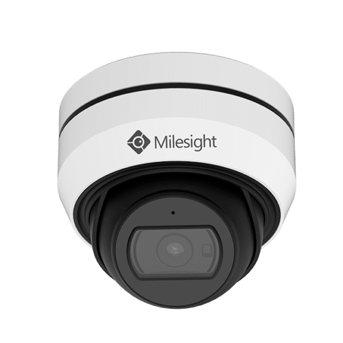 milesight mini dome ip kamera hvid